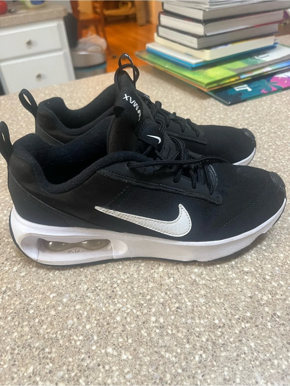 Nike Women’s Black and White Air Max Style Sneakers